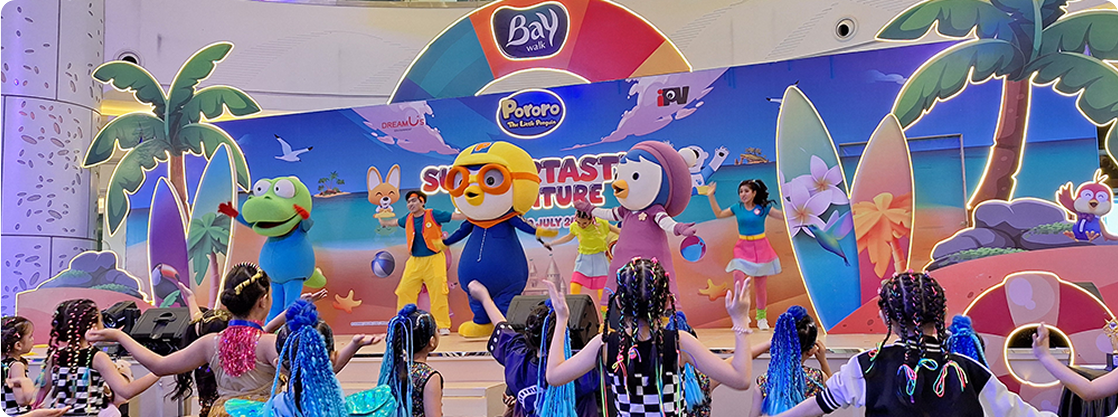 Summertastic Holiday with Pororo at Baywalk Mall