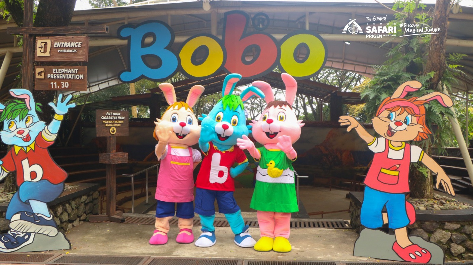 Bobo At the Zoo - Taman Safari Prigen