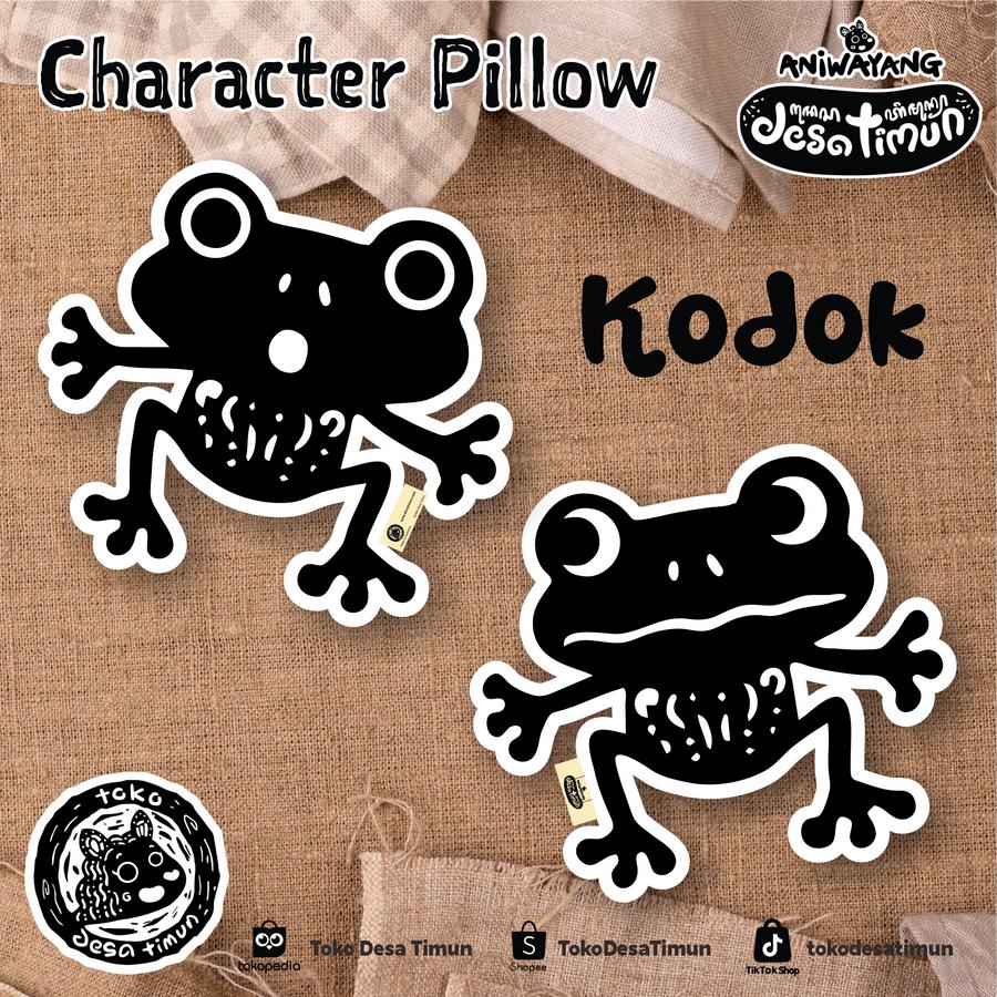 Image 7 for Boneka Bantal Karakter (Cila, Cili, Cilo, Ayam, Kodok) - Cila Full Body image